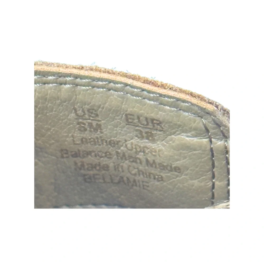 Sam Edelman Bellamie Bootie Ankle Boots Western Camel Suede Tan Women's Size 8 - Picture 8 of 8